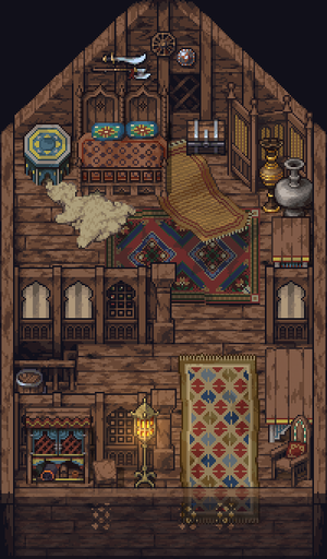 Trading House of the Azure Thread First Floor