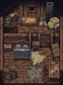 The First Floor of the Rotten Willow Tavern
